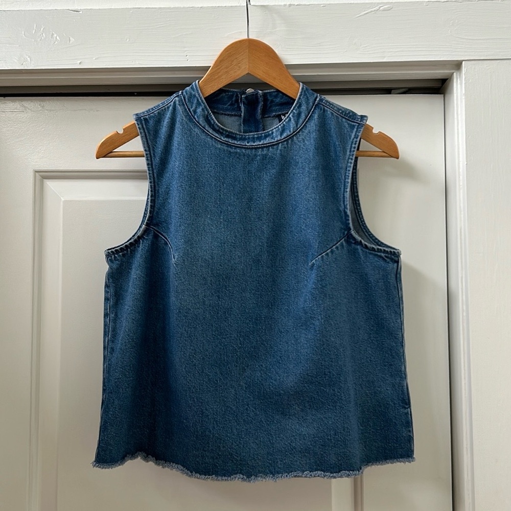 Gap Denim Sleeveless Top - Size S PETITE
